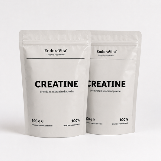 Creatina pura in polvere