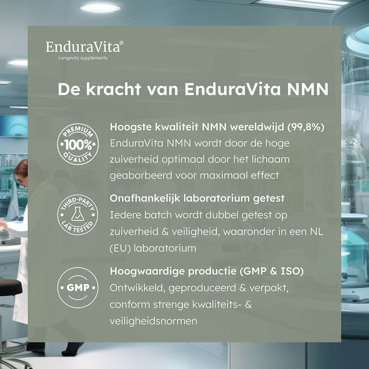 NMN 60x250mg - 99,8% di purezza