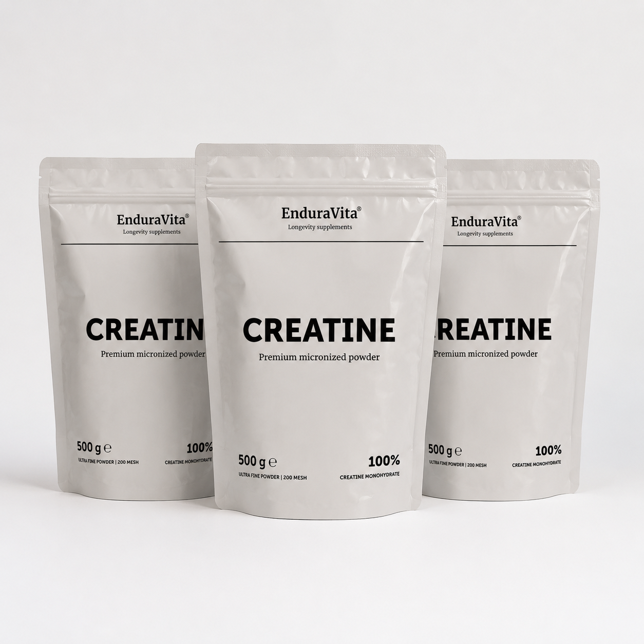 Creatina pura in polvere
